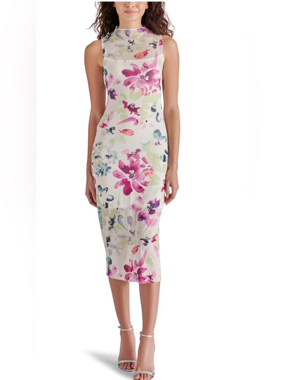 Steve Madden Sidra Floral Midi Dress